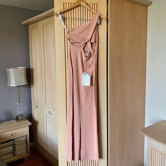 The Line By K avalon one shoulder dress blush - Picture 6 of 15